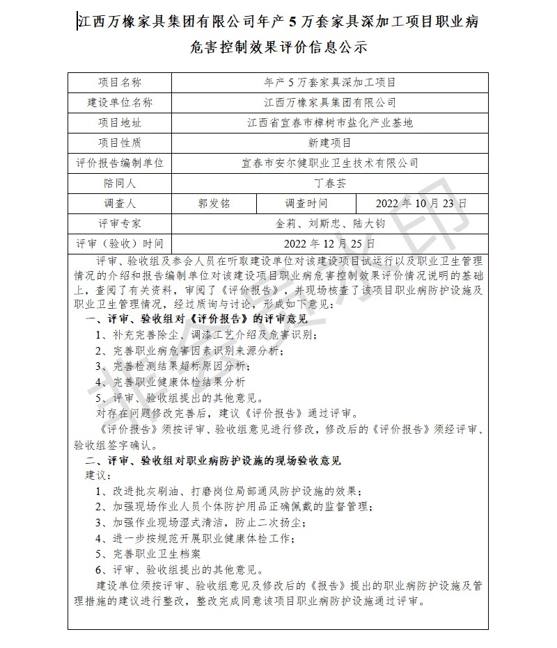 江西萬橡家具集團(tuán)有限公司年產(chǎn)5萬套家具深加工項(xiàng)目職業(yè)病危害控制效果評價信息公示.jpg